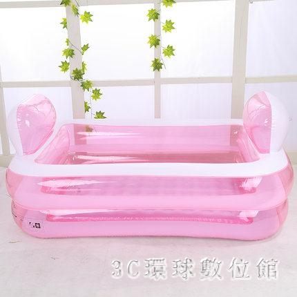 兒童充氣家庭游泳池嬰幼兒戲水池成人浴缸休閒居家游泳