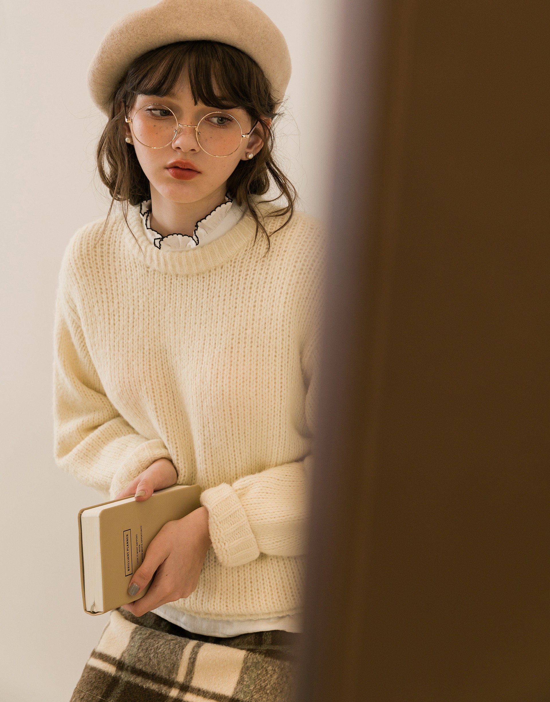 舒適柔軟針織面料/寬鬆舒適版型/基本百搭款式