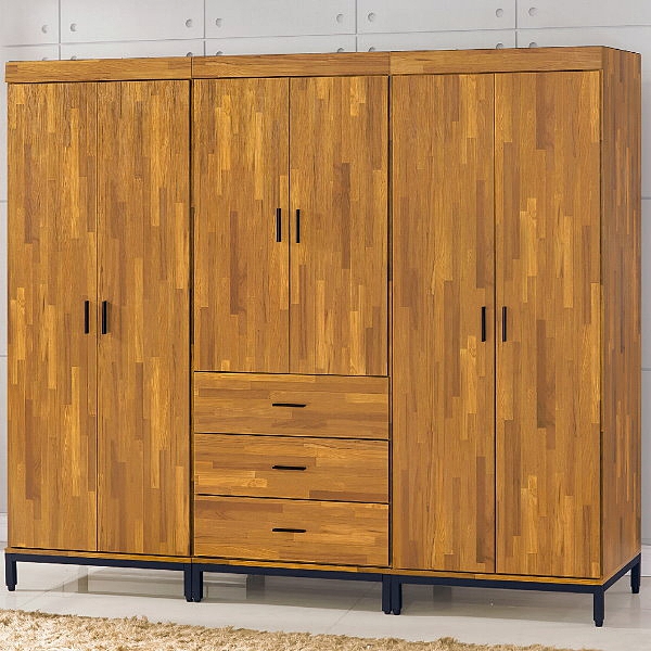 衣櫃 衣櫥 BT-8-121工業風7尺衣櫃【大眾家居舘】