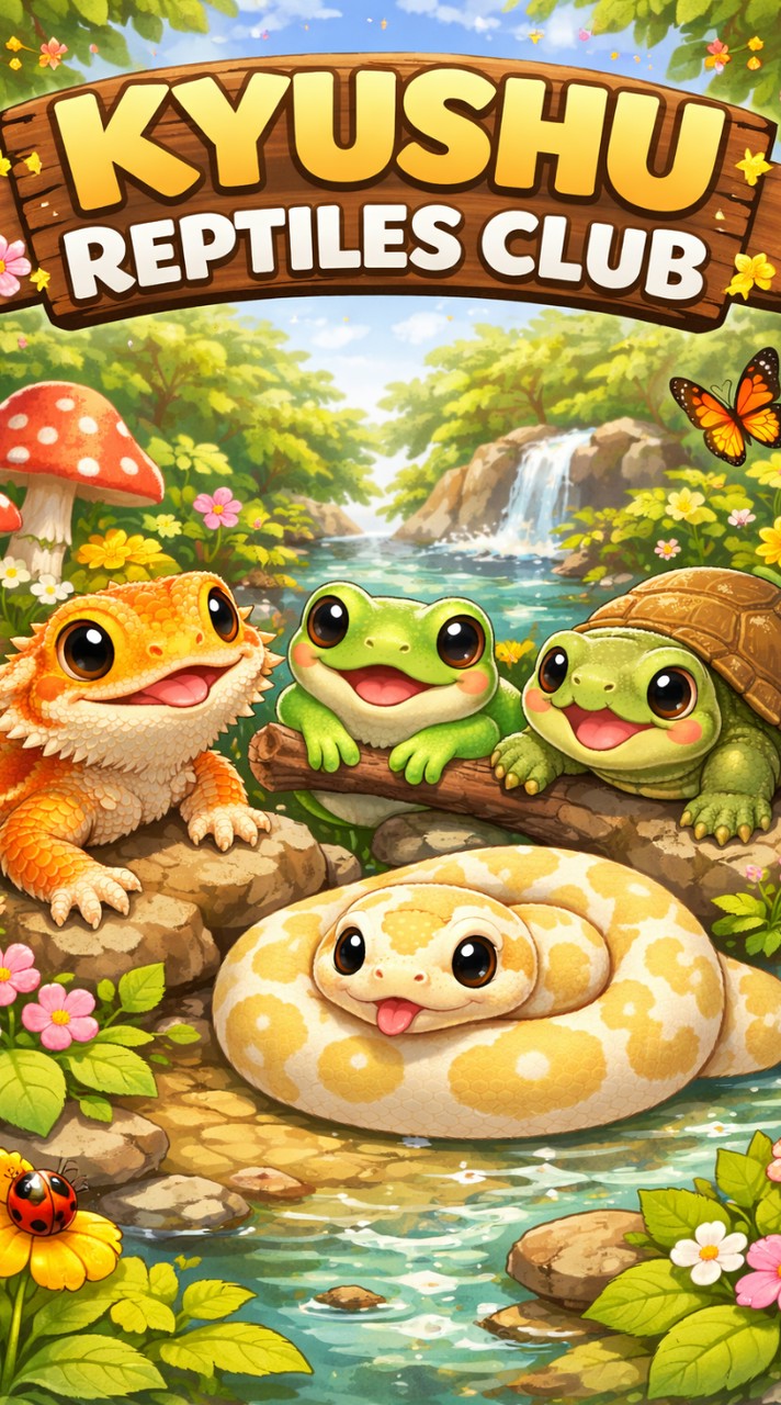 KYUSHU REPTILES CLUB🦎🐸🐊🐢🐍