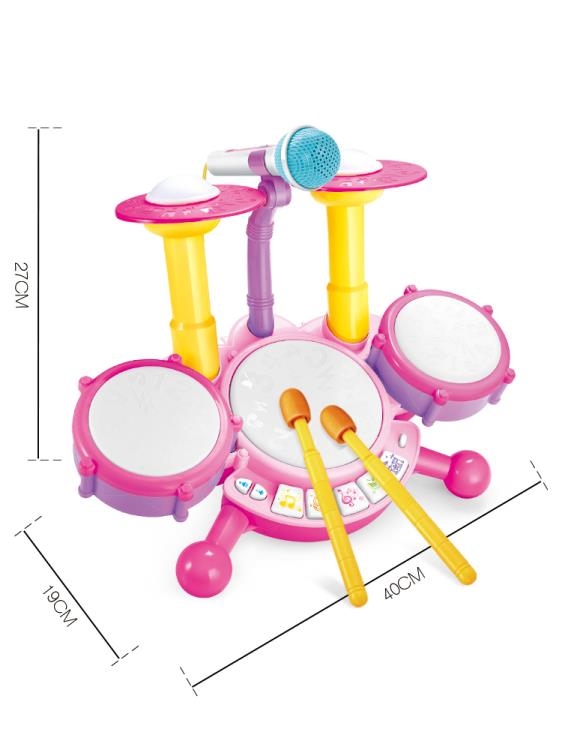 寶寶架子鼓兒童初學者敲打樂器音樂玩具1-3歲2男孩4女孩6生日禮物