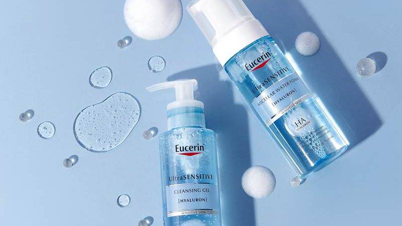 eucerin micellar water foam