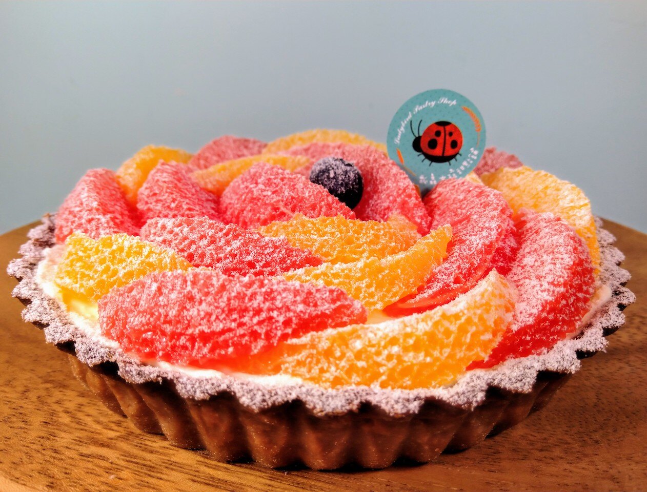 甜橙葡萄柚乳酪塔