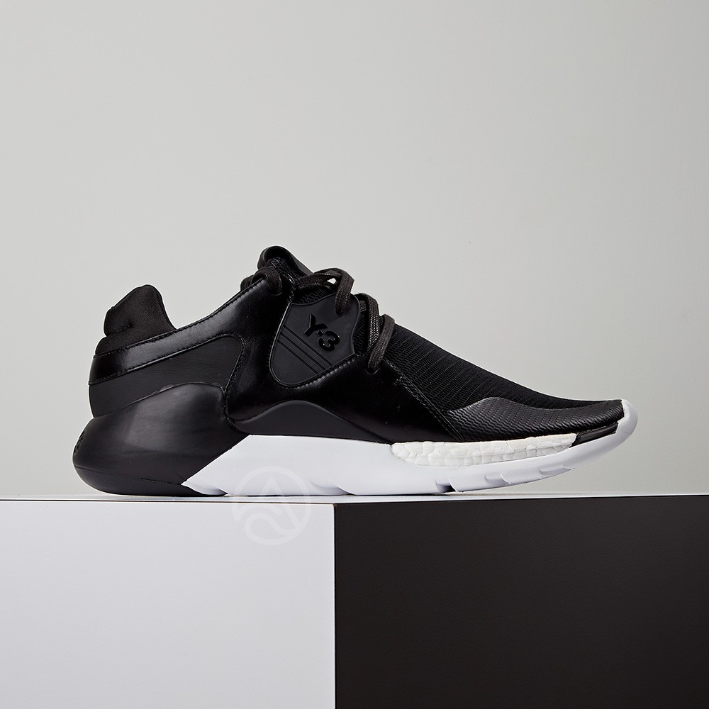 Adidas Y-3 QR Boost Qasa AQ5497 黑白 武士 忍者鞋 AQ5497