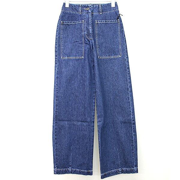 KLOKE衣帽寄存处19SS INTERVAL FRONT POCKET JEANS靛蓝XS女士