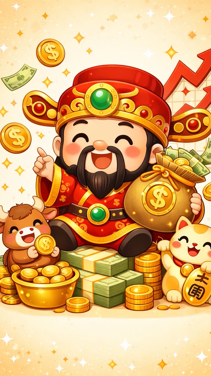 漲聲響起🔥神明也抄底💰