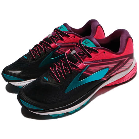 品牌: BROOKS型號: 1202381B013品名: Ravenna 8特點: 跑鞋 訓練 緩震 DNA科技 透氣 黑 粉