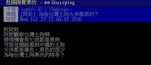 為何土狗幾乎都是黑色 知情人曝解答 三立新聞網 Line Today