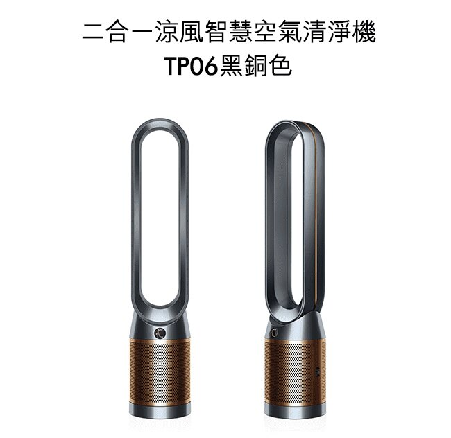 【送全聯禮券$2000】Dyson 戴森 TP06 二合一涼風智慧空氣清淨機 Pure Cool Cryptomic™