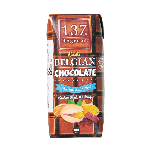 乳製替代品:素食及乳糖不耐者的健康新選擇 小包裝利樂包:讓健康美味輕鬆帶著走 嚴選新鮮堅果:天然果仁香氣，口感濃郁滑順 雙倍可可:香醇濃郁又可口 每毫升$0.31，每瓶180毫升