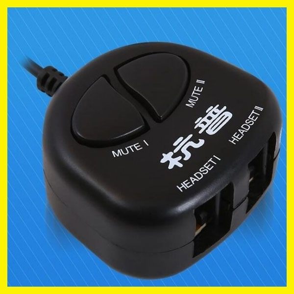 全館88折 呼叫中心話務員培訓盒耳機電話轉接盒耳麥電話分線盒耳機培訓盒 百搭潮品