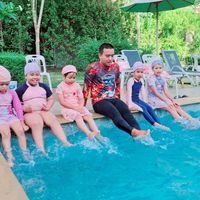 เรียนว่ายน้ำรายเดือน ครูภู