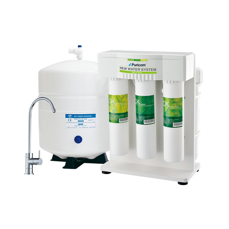 若發現水中有茶垢時或阻塞無法出水時或用測水筆測試TDS質超過40時，為該濾芯已失效。 第五道濾芯: 後置活性碳濾芯~小t33為一般淨水器及RO逆滲透的第五道濾芯，其成份為椰殼燒成的活性碳，主要的功用為