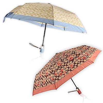 經典滿版LOGO 遮陽遮雨皆宜 春夏暢銷熱賣款