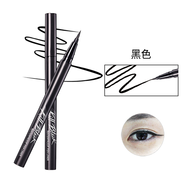 Chiyo千代Clio珂萊歐魅黑防水眼線筆女防汗防暈染初學者眼線官方正品