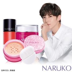 NARUKO 牛爾 森玫瑰雪姬女神素顏霜SPF30★★★+冰晶水蜜粉+蜜糖唇頰彩