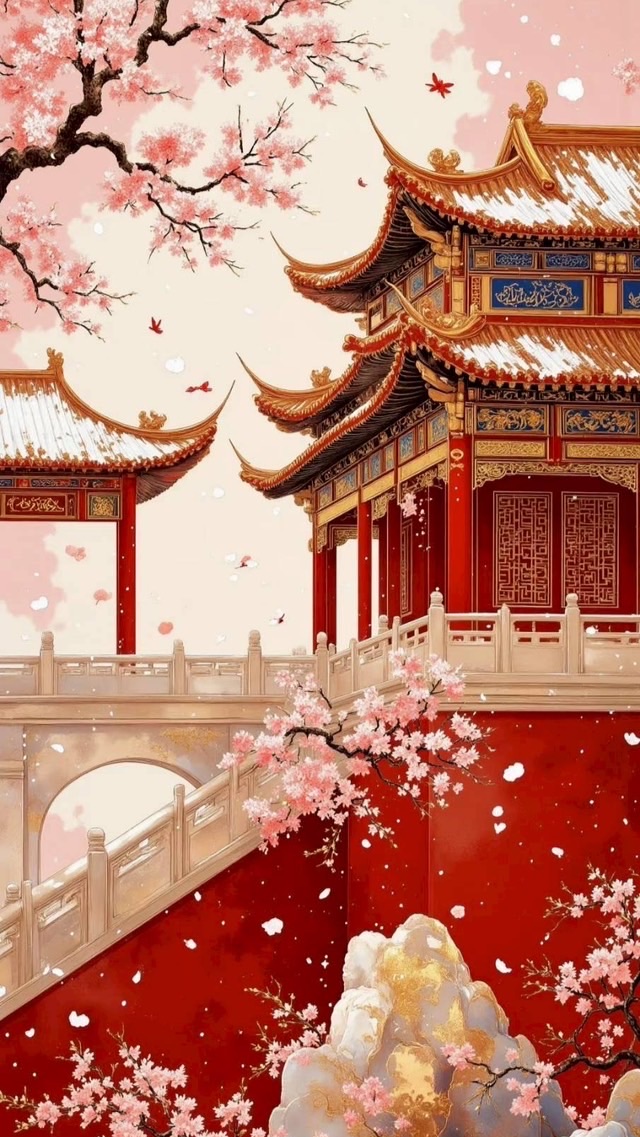 未雨棠庭᪥古風宮廷對戲
