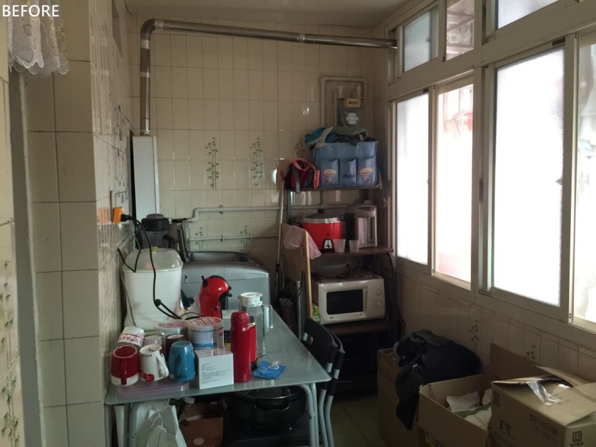 超過40年老公寓是公公婆婆的起家厝，屋主夫妻兩人結婚