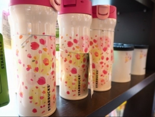 Ariel's Wish日本STARBUCKS星巴克2015Starbucks櫻花杯膳魔師不銹鋼保溫杯保冷杯保溫瓶-現貨