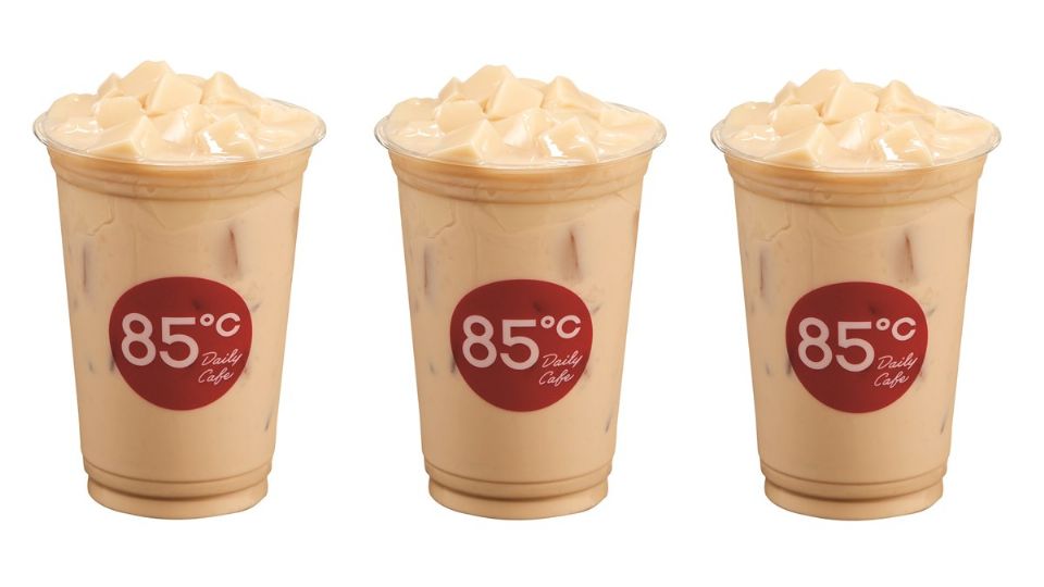 85度C推出新品「豆花奶茶」、「薑汁豆花」