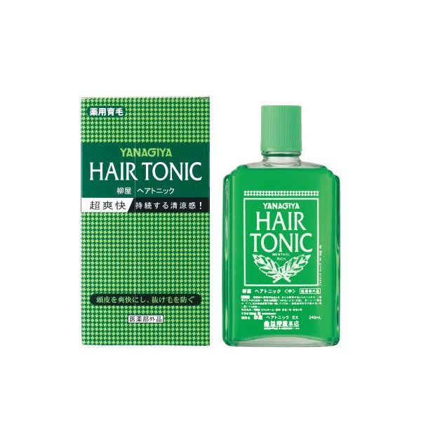 Yanagiya 柳屋 養髮液240ml Hair Tonic 髮根營養液 日本原裝【YES 美妝】