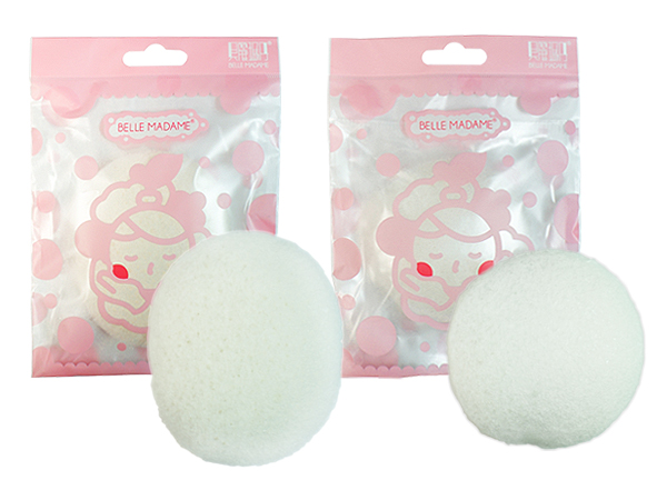 Belle Madame 貝麗瑪丹~泡泡妹天然洗顏蒟蒻(1入)橢圓/圓形 2款可選【D578890】