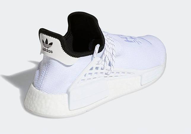 white pharrell adidas