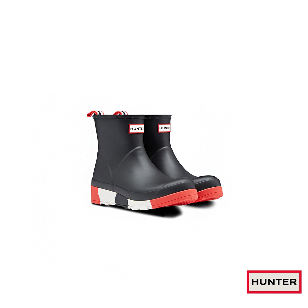 雨天必備配件推薦1. HUNTER - 女鞋-PLAY彩色底霧面短靴