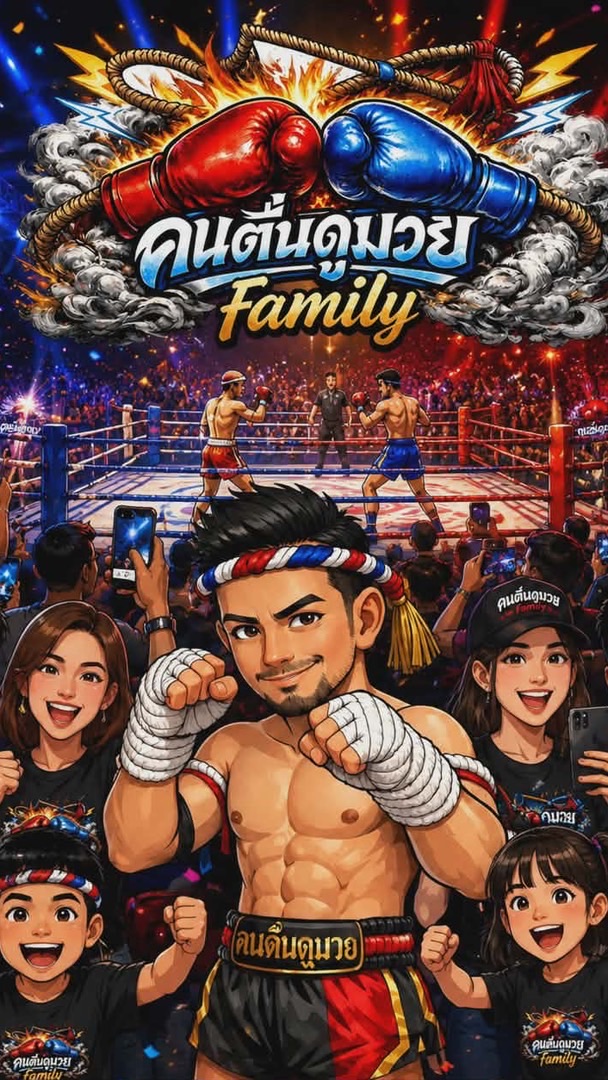 คนตื่นดูมวย Family 🥊🪢