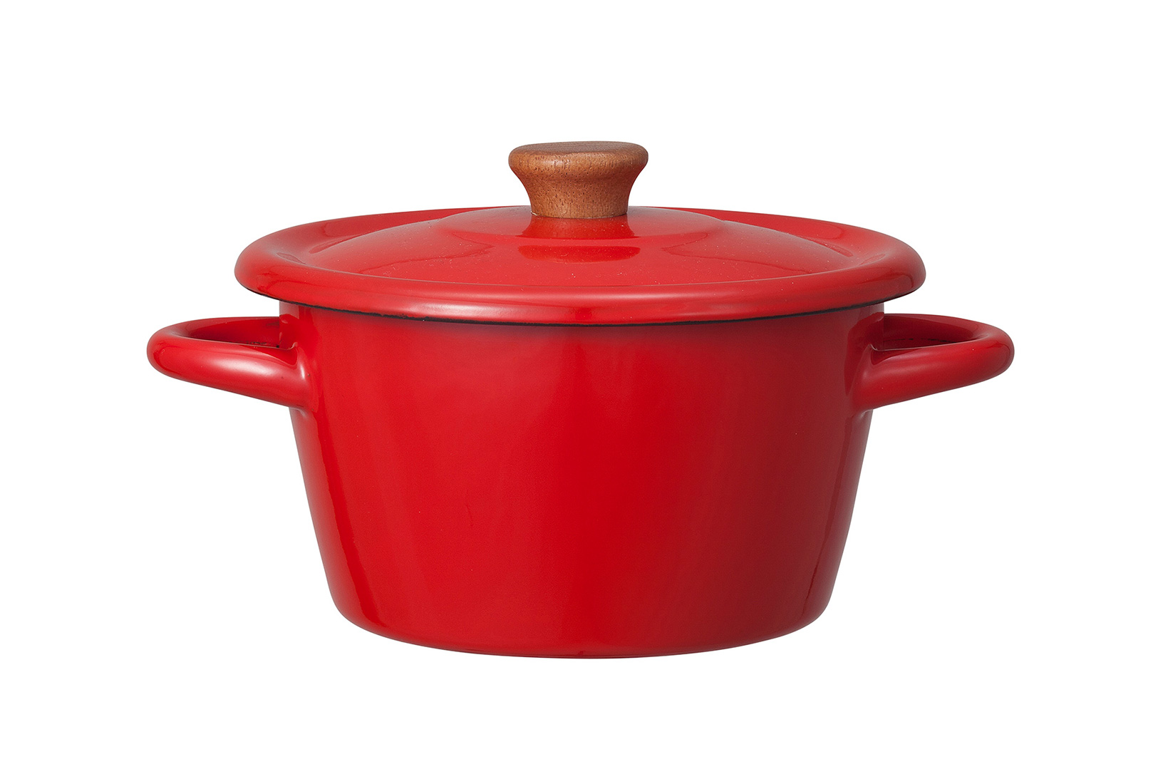 CB JAPAN 北歐系列 琺瑯雙耳湯鍋 | 熱情紅 | 單品