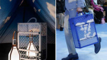 LV全新「藍天行李箱」，直接把藍天白雲打包去旅行！