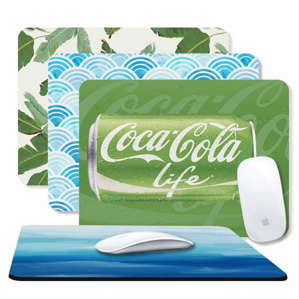 滑鼠墊 電腦滑鼠墊護腕原創可愛辦公加厚創意大膠墊小清新滑鼠墊筆記本潮 莎瓦迪卡