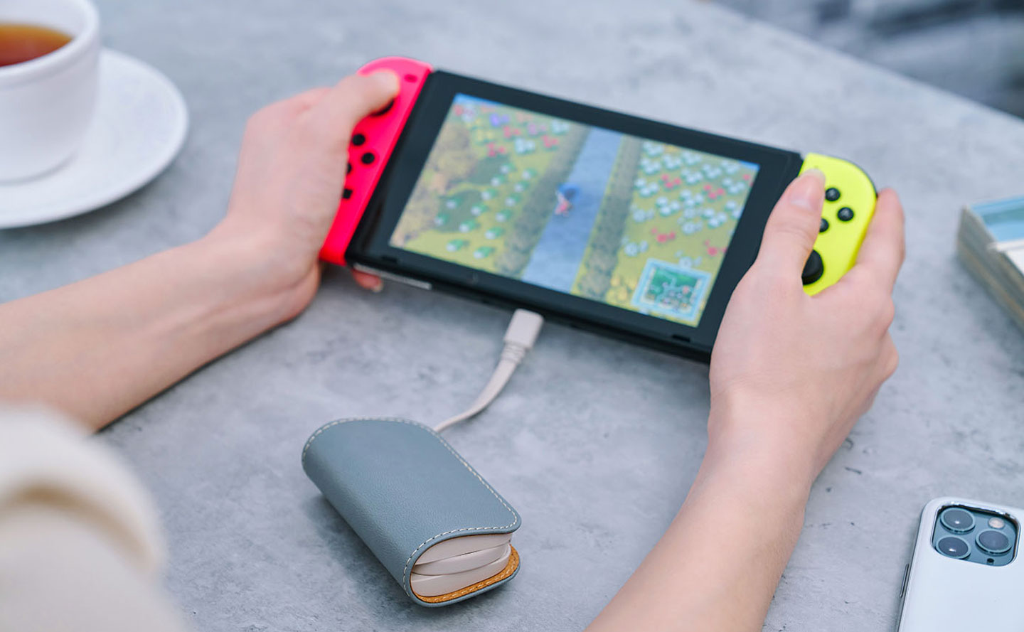 極度輕巧、自帶充電線的 moshi IonGo 5K 系列～不僅隨身攜帶無負擔，更是重度使用者的電力救星！