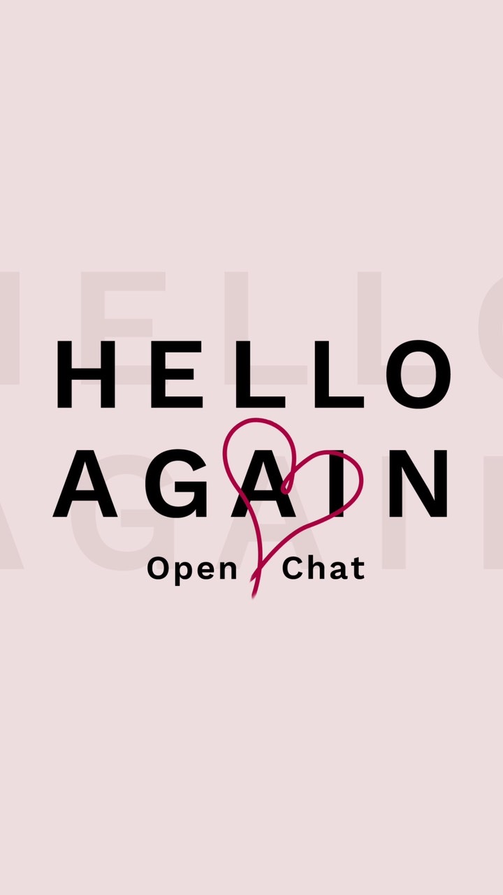 HELLO AGAINのオープンチャット