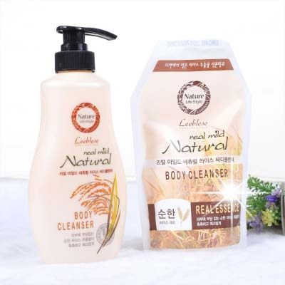 麗碧絲穀物沐浴乳500ml+補充包250ml [46511]◇美容美髮美甲新秘專業材料◇