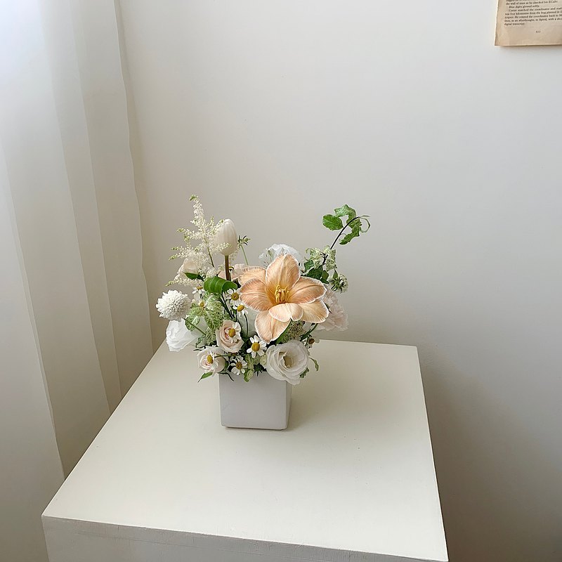 本週限定色 焦糖系列 鮮花鬱金香花束/韓式花束/畢業花束