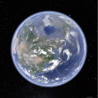 つながる地球儀