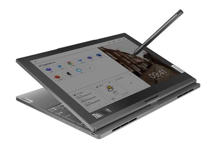 【CES 2023】Lenovo ThinkBook Plus Twist 雙螢幕筆電，13.3 吋 OLED 螢幕、12 吋彩色電子紙輕鬆轉