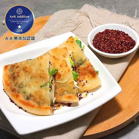 預購《柴米夫妻》老北方紅藜蔥油餅 (528g±5/包，共四盒)