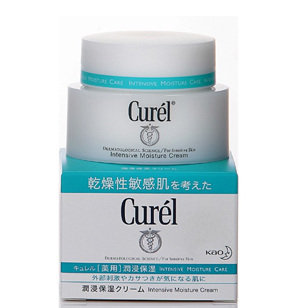 花王 Curel 乾燥性敏感肌系列 潤浸保濕深層乳霜40g【小三美日】D236210
