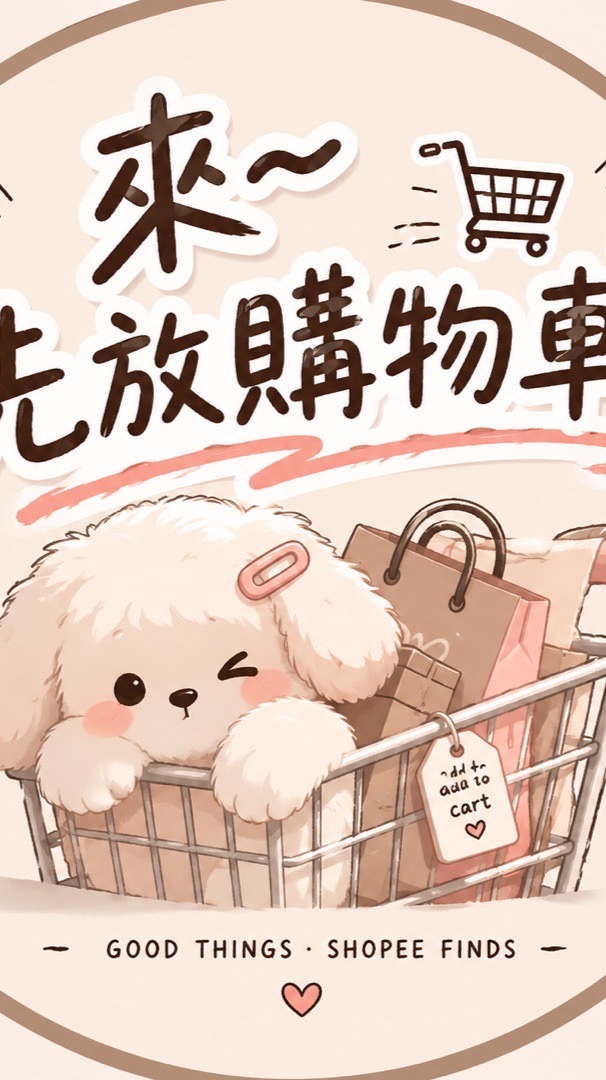 來～先放購物車