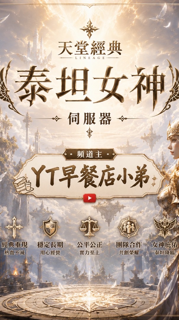 天堂經典 👑 泰坦女神 👸  👉 遊戲討論 / 交易 🤝