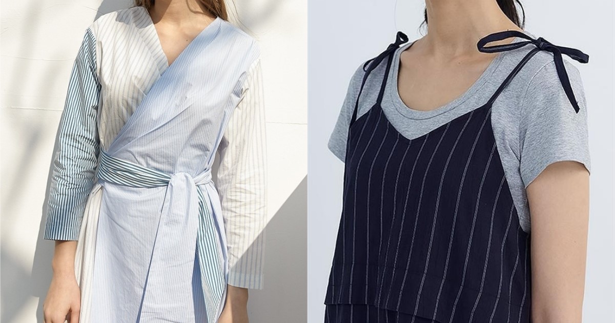本季的洋裝這個花色絕對必備！直條紋設計的單品準備好了嗎