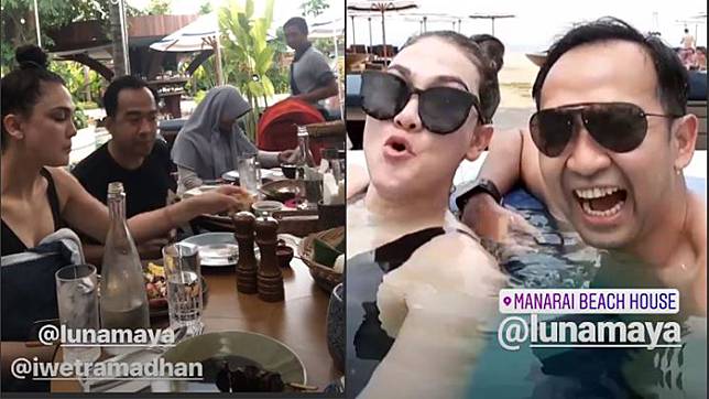 Luna Maya Pamer Foto Seusai Berenang Di Bali Penampilannya Pakai Handuk Banjir Pujian Tribun Style Line Today