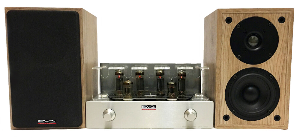 EVA HiFi純真空管貴族音響組 想聽管機的入門者，這組是最好的選擇~CP值最高、音質最好、擁有貴族般的享受 不怕你聽，就怕你不聽經典真空管超值組~地表最強的超值組合完美組合搭配精巧不占空間解析力、