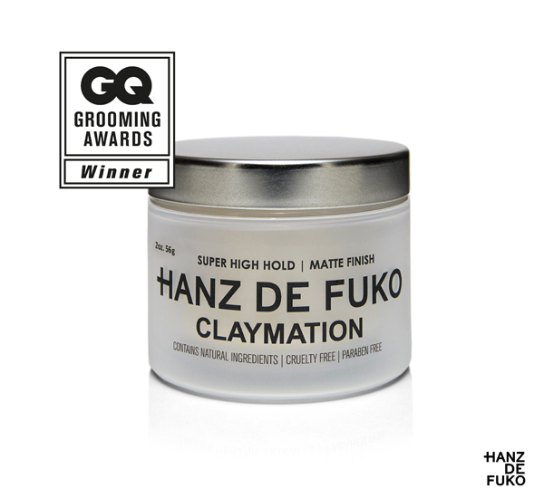 Hanz de Fuko Claymation High Performance Clay 強黏重塑微霧光髮泥(1.8oz)