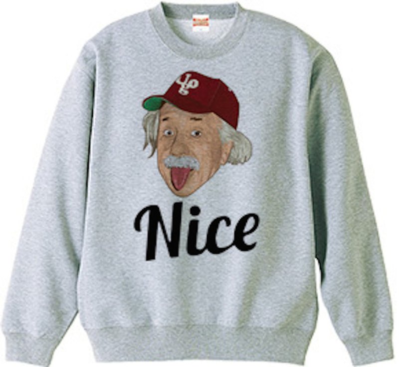 愛因斯坦的笑容很好