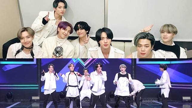 Bts防彈少年團奪一位 安可舞台換上 指壓拖鞋 帶來表演 柾國 得跳舞才行 這個不是得跳舞嗎 韓星網 Line