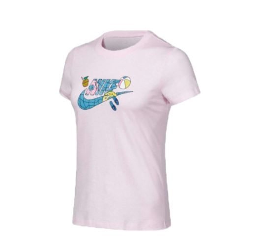 NIKE服飾系列-NSW TEE SU FUN 3女款粉色短袖上衣-NO.CI1130663