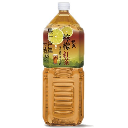 悅氏 礦泉茶品 檸檬紅茶 2000ml